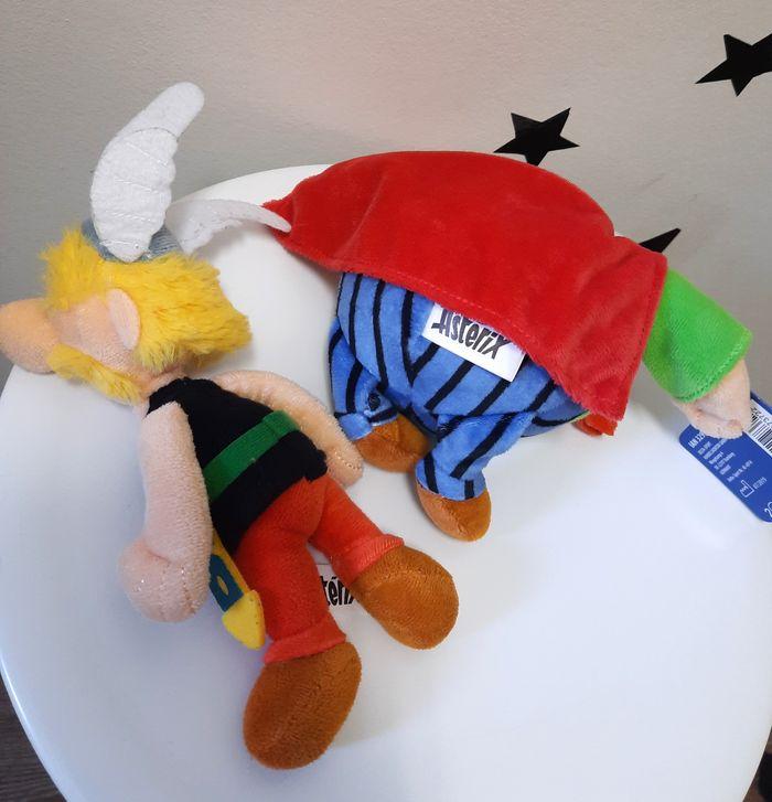 Lot de 2 peluches gauloises Astérix et Abraracourcix - photo numéro 4