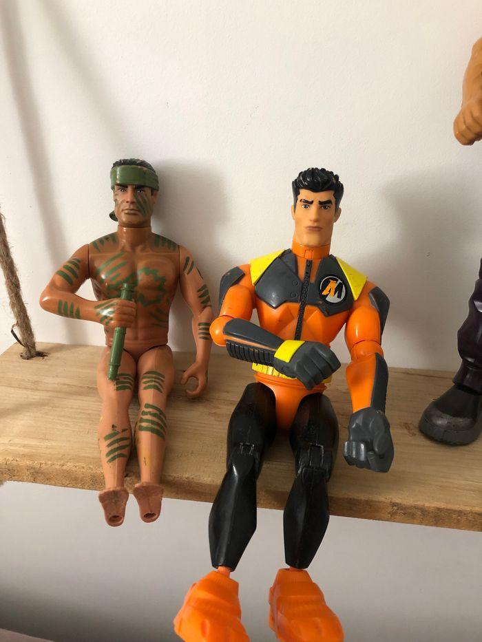 Lot de 3 personnages action man - photo numéro 2