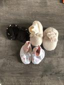 Lot de 3 paires de chaussons