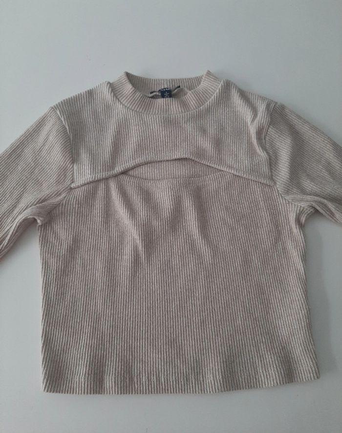 Pull kiabi beige taille S - photo numéro 1