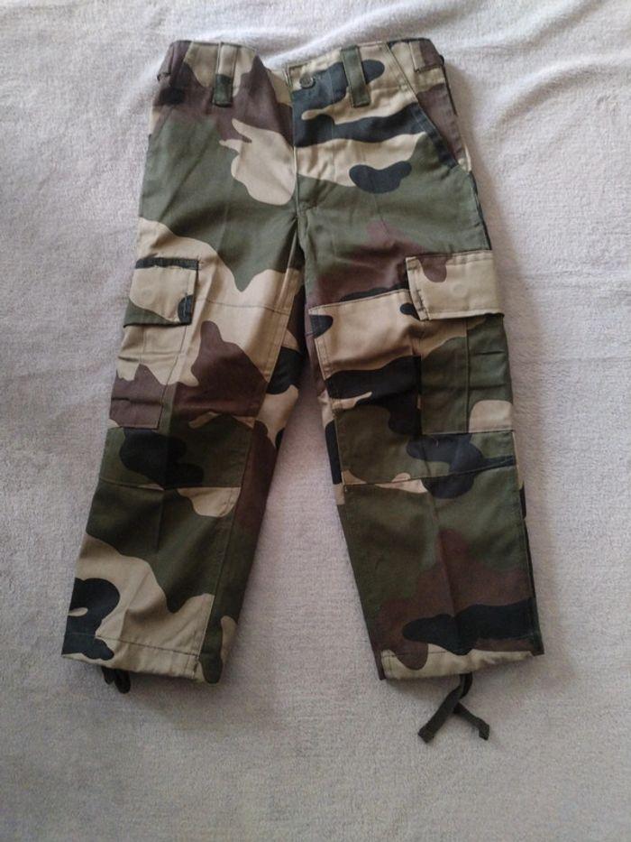 Pantalon militaire enfant - photo numéro 1