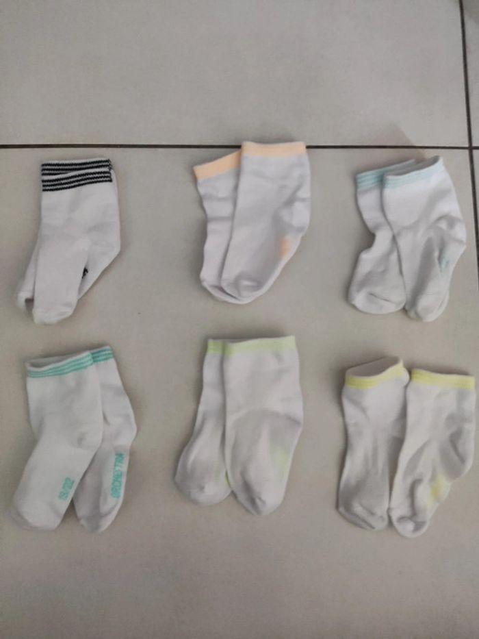 Lot 6 paires chaussettes neuves - photo numéro 1