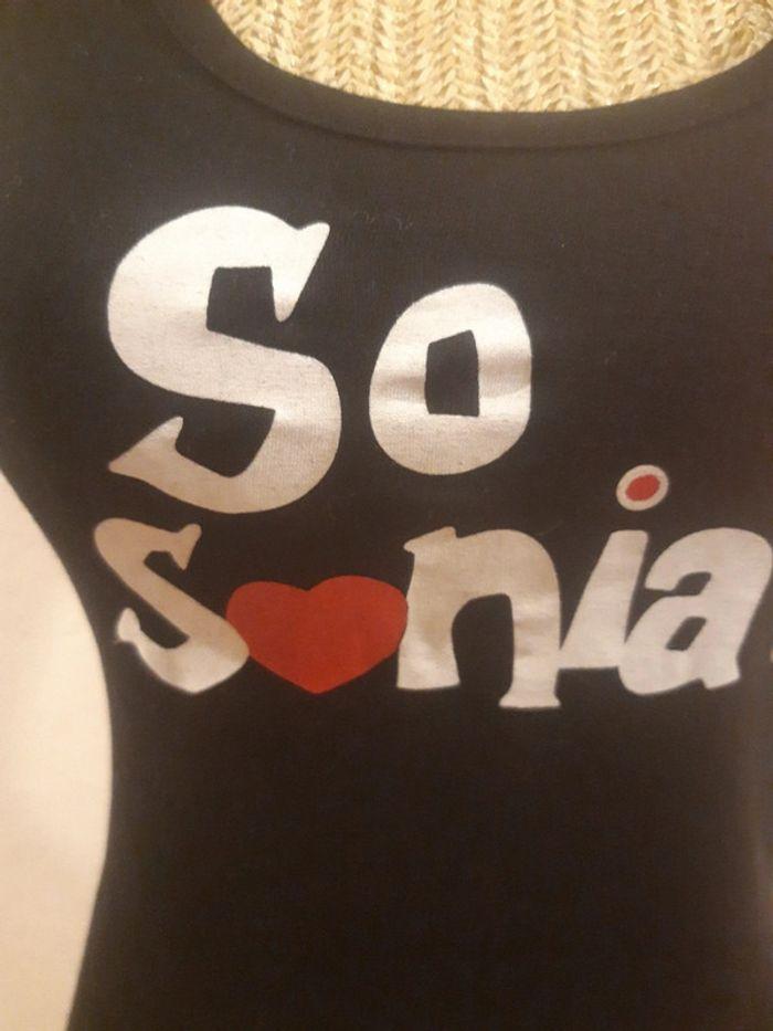 Débardeur Sonia by Sonia Rykiel pour Isa noir taille S - photo numéro 7