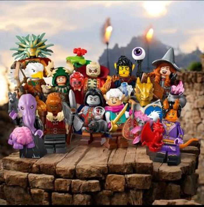 LEGO 71047 - Série complète de 12 mini figurines Dungeons & Dragons - photo numéro 4