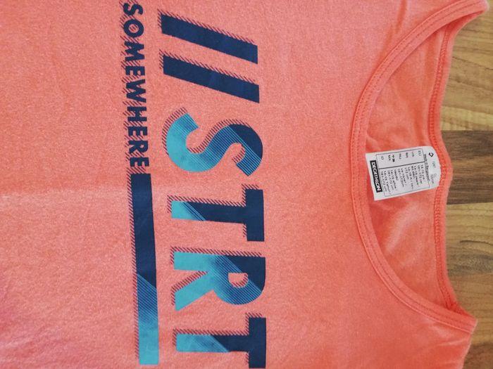 Tee-shirt rose orange 14 ans - photo numéro 9