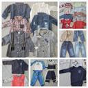 Lot 27 vêtements 12 mois garçon intersaison