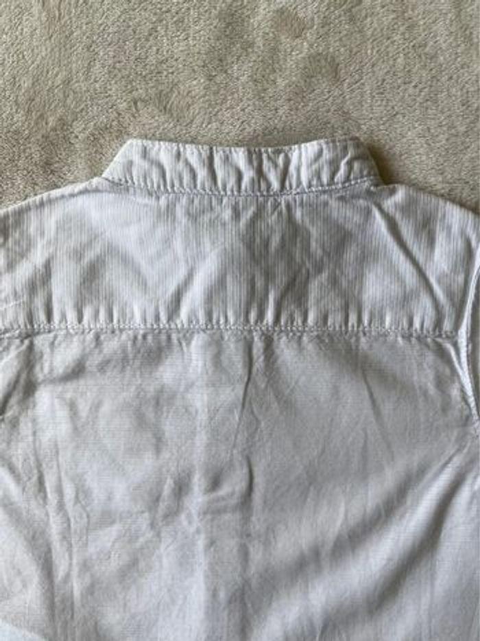 Chemise blanche manches longues garçon 6 mois - photo numéro 9