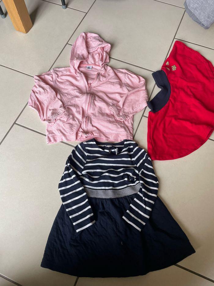 Lot vêtement fille petit bateau - photo numéro 2