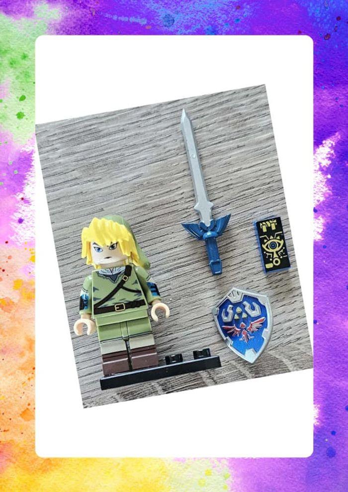 Minifigurine The Legend of Zelda - Link Majora's Mask (compatible Lego) - photo numéro 1