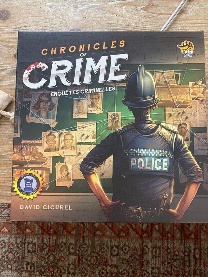 Jeu de société chronicles of crime