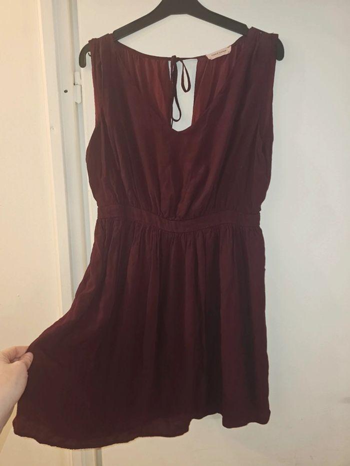 Robe naf naf bordeaux - photo numéro 1