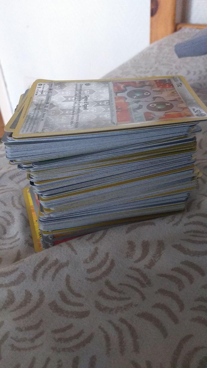 Lots de 196 cartes Pokémon français  sans doubles - photo numéro 1