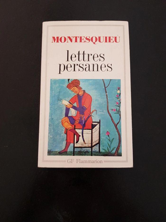 Lettres persanes de Montesquieu - photo numéro 1