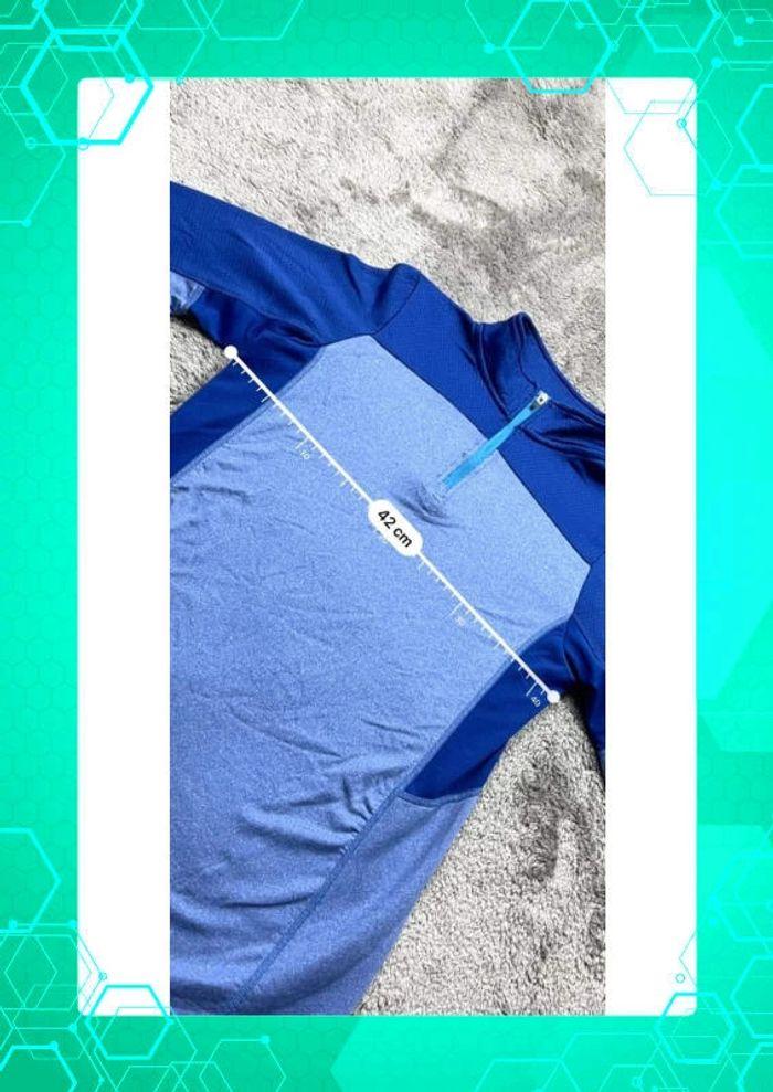 👕 Sweat de sport running cycliste champion Bleu Taille XS 👕 - photo numéro 4