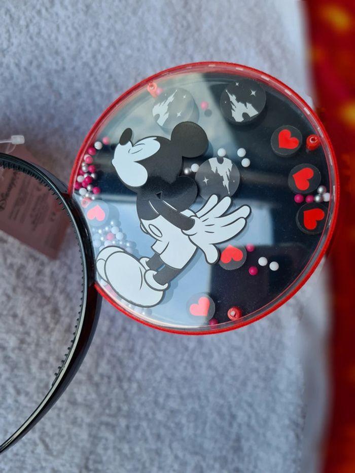 Serre-tête oreilles de Minnie et Mickey in love neuf - photo numéro 3