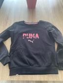 Sweat puma fille 12 ans noir