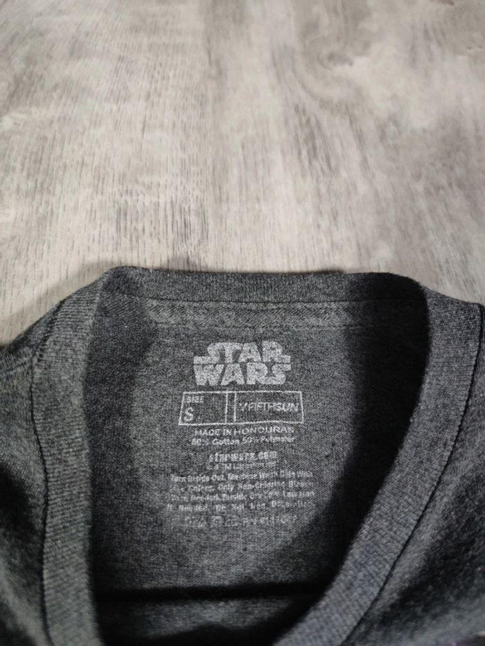 T-shirt Licence Star Wars Lucas Film Vintage Gris Taille S Homme - photo numéro 3