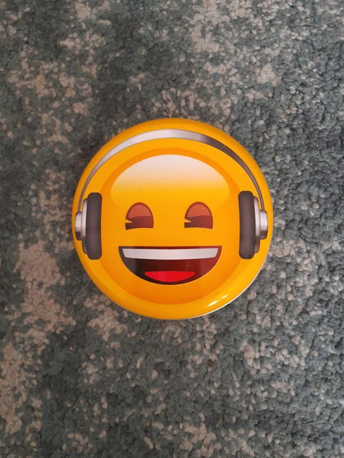 Lot de 4 boîte en métal smiley - photo numéro 3