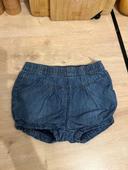 Shorts bébé fille