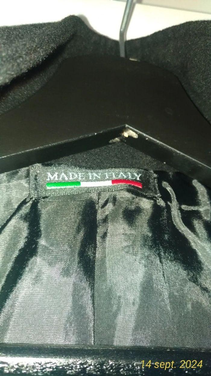 Manteau noir Made in Italy - photo numéro 9