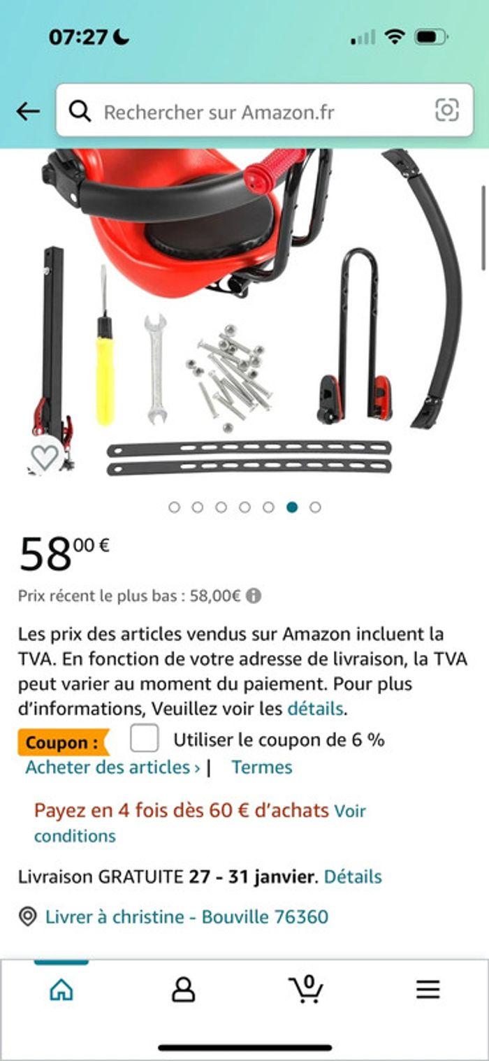 Porte enfant pour vélo - photo numéro 6