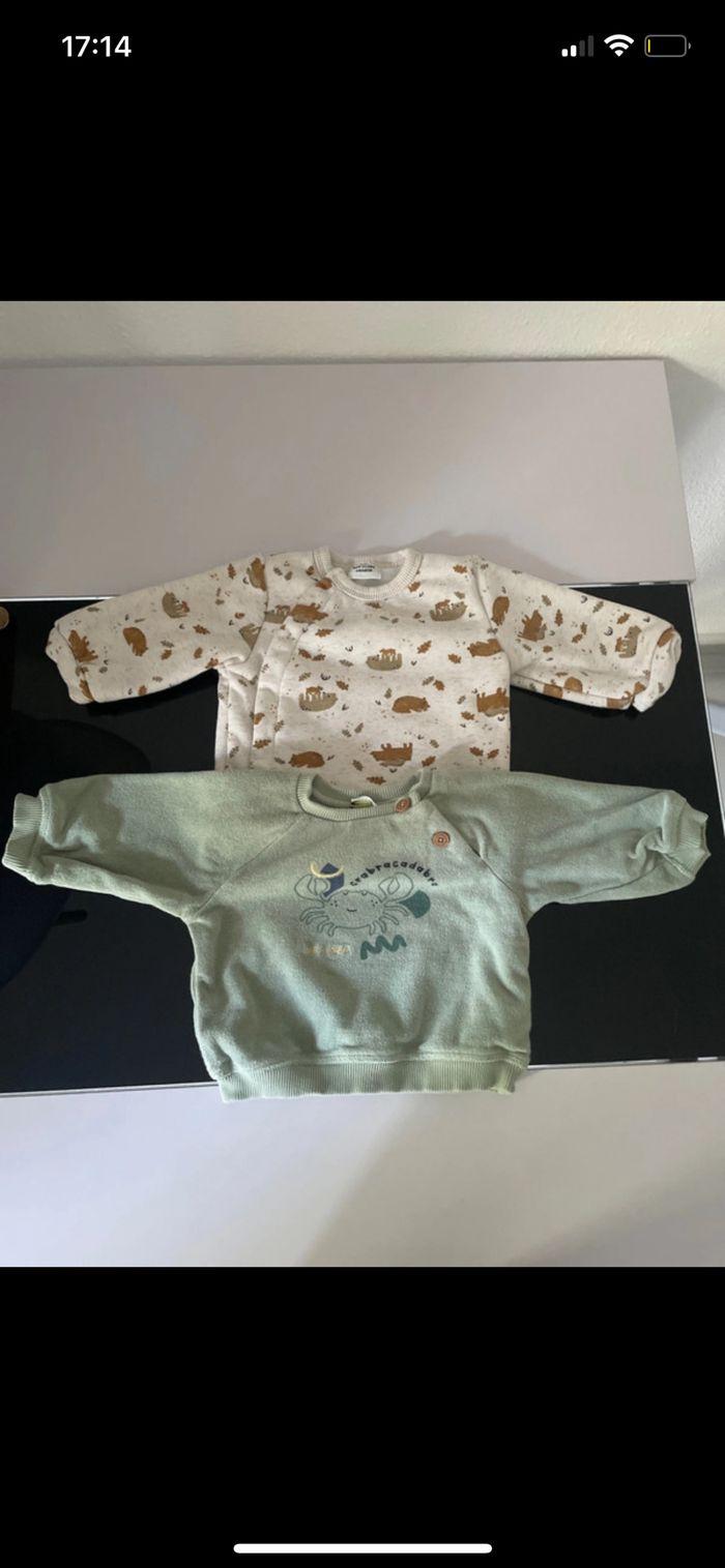 Lot de pull bébé