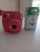 Instax mini 9 rose avec 20 pellicule neuve