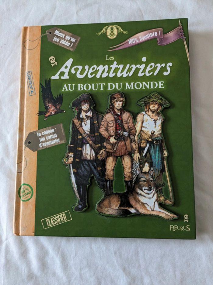 Livre Les aventuriers du bout du monde - photo numéro 1