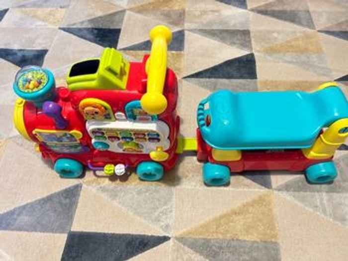 Vtech maxi-loco, mon Trotti-train 7 en 1 Dès 12 mois - photo numéro 1