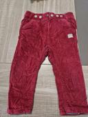 Jeans velours 18 mois