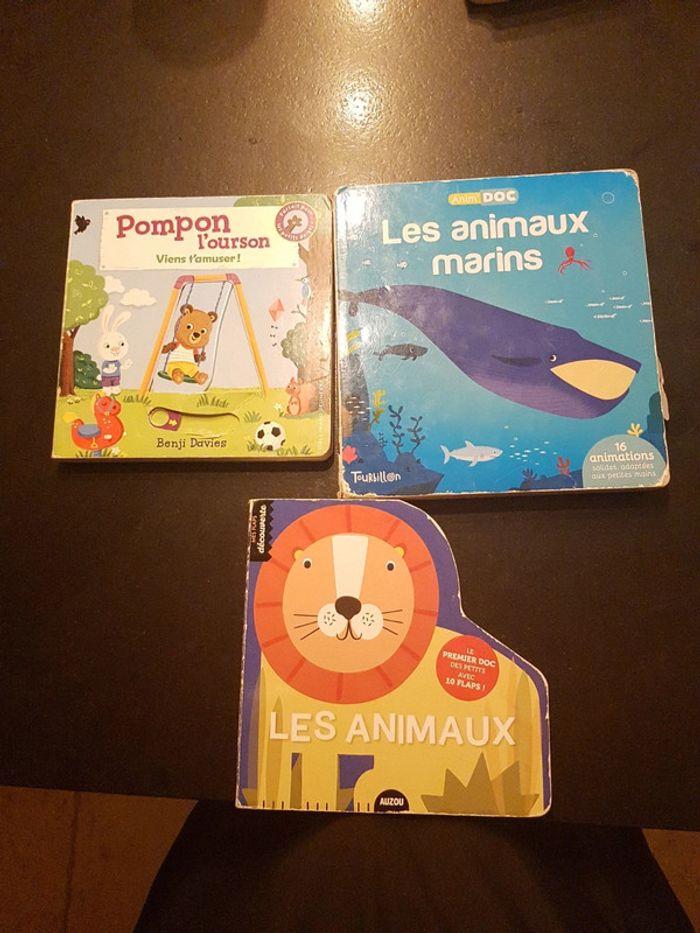 lot de 3 livres bébé - photo numéro 1