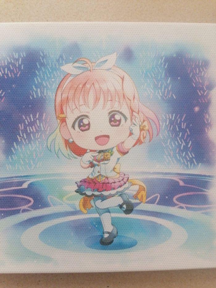 Cadre bois Love Live Sunshine Chika Takami Mirai Ticket - photo numéro 3