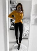 Joli pull jaune / orangé