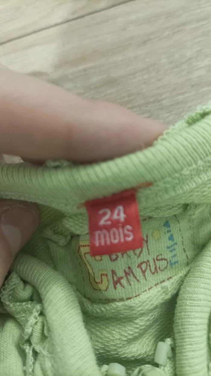 Veste verte Tissaia 24 mois - photo numéro 3