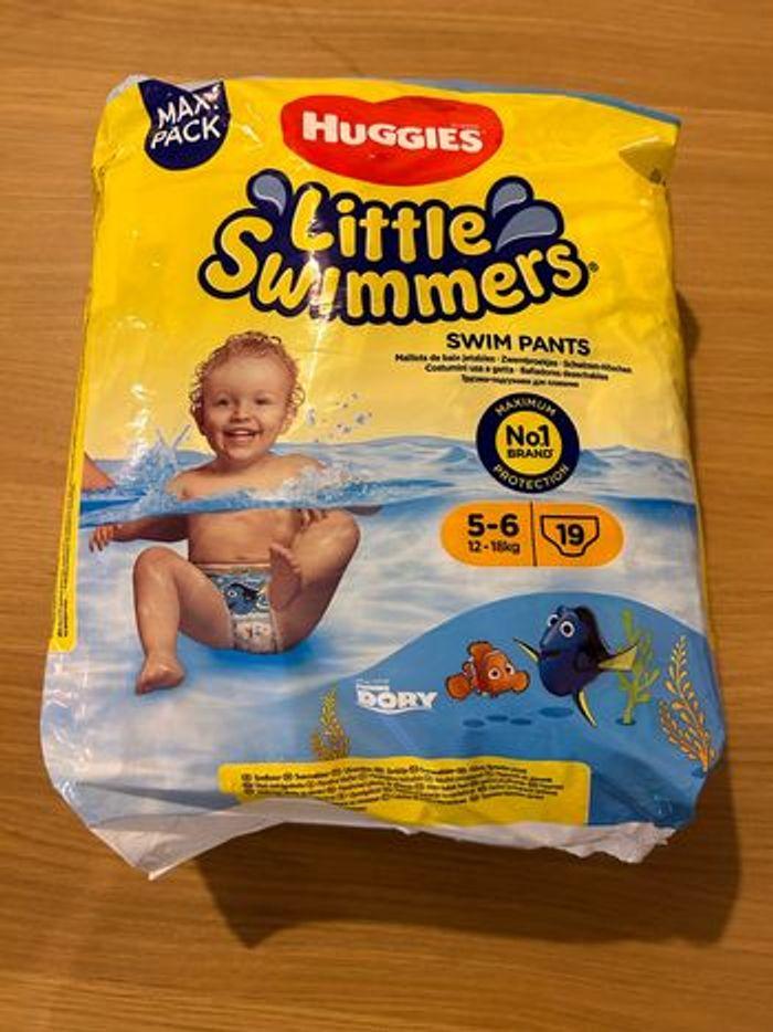 Couches bain Huggies Little Swimmers Taille 5-6 - photo numéro 1