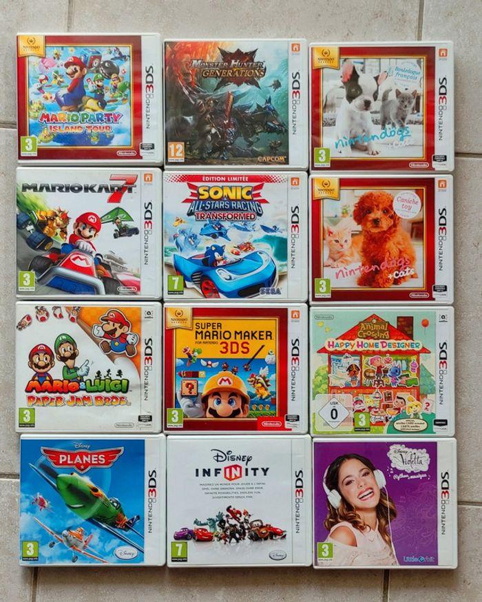 Lot jeux 3DS 2DS 💲 10€ le jeu