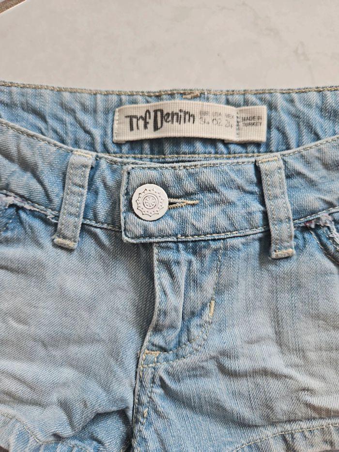 Mini short en jean fille taille 34 TRf denim U30 - photo numéro 3