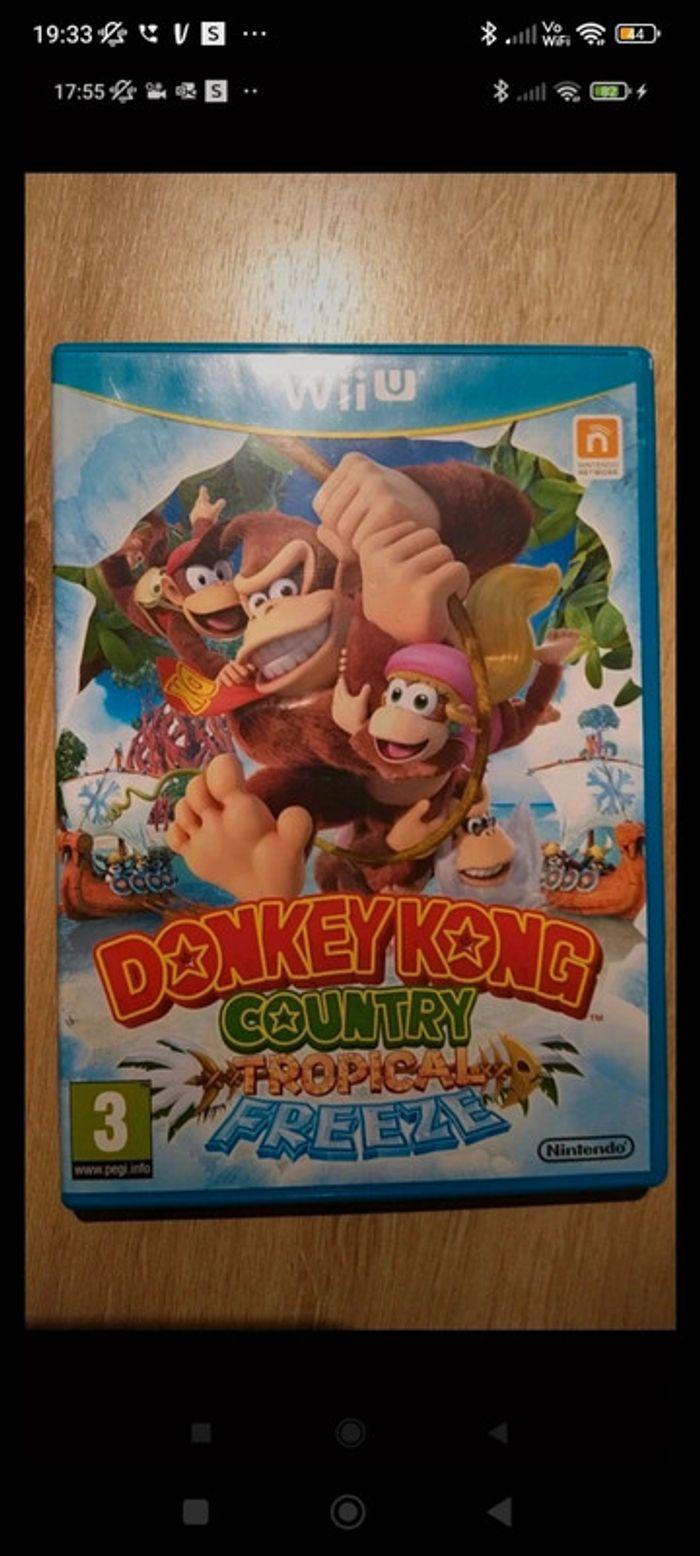 Donkey kong tropical freeze wiiu - photo numéro 1