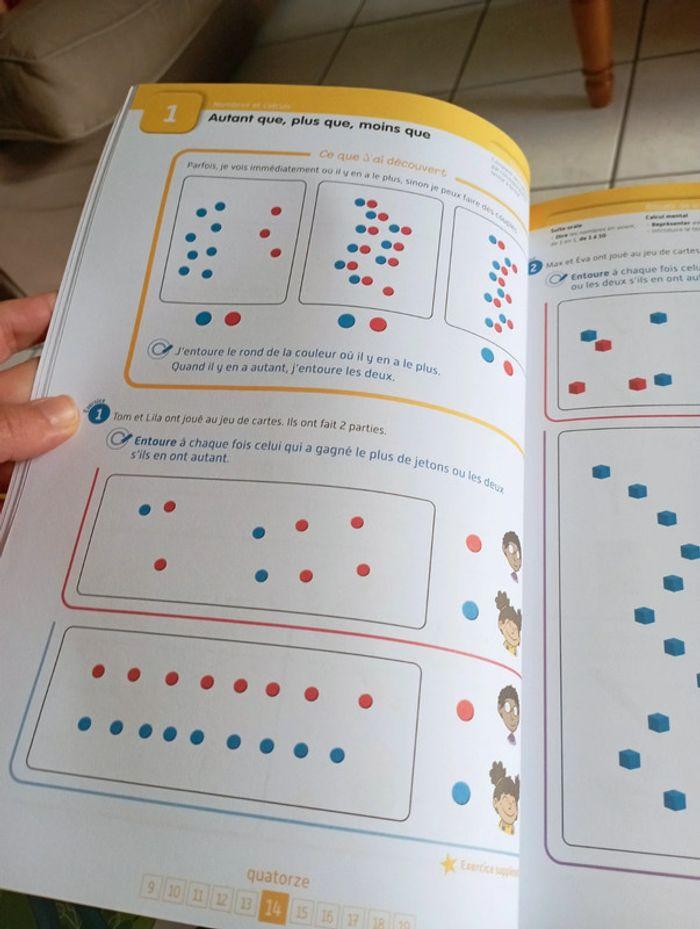 Fichier de l'élève mathématiques Haut les maths cp - photo numéro 7