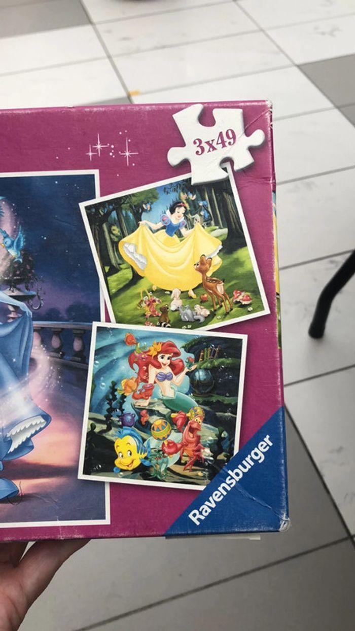 Puzzle x3 disney Princesse - photo numéro 2