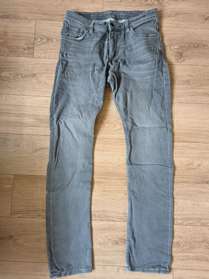 Pantalon gris Celio homme - photo numéro 2