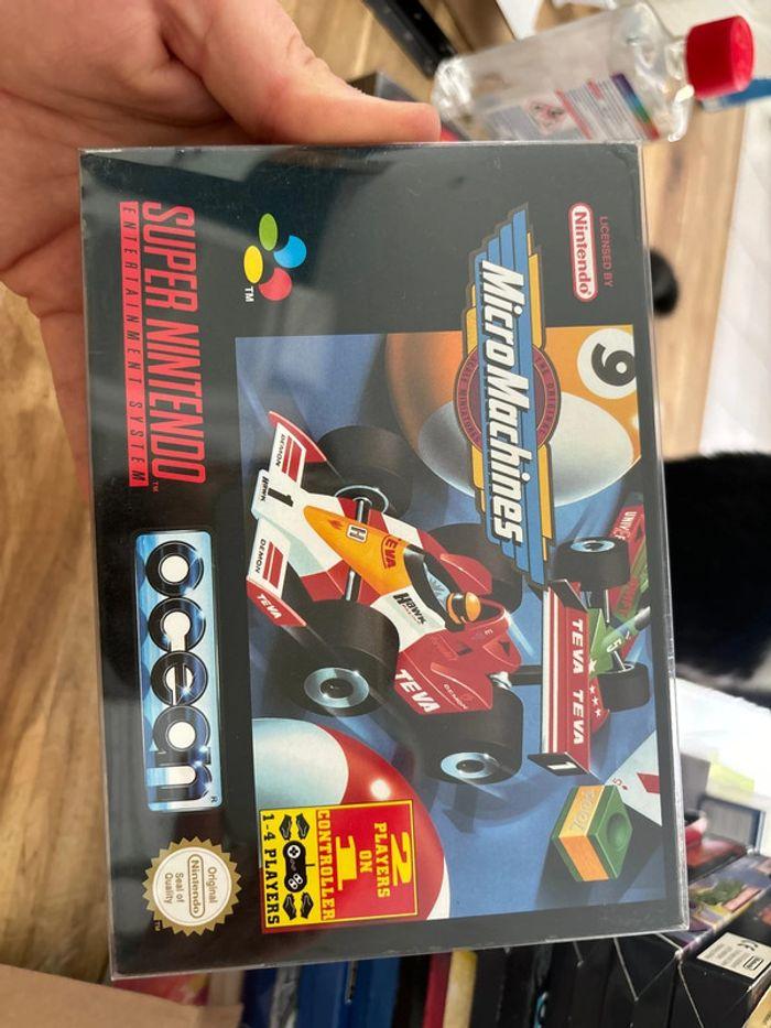 Micro Machines - Super Nintendo / Famicom / Nes - photo numéro 1