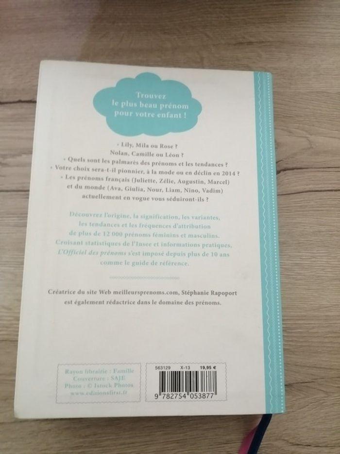 Livre prénoms bébé - photo numéro 2