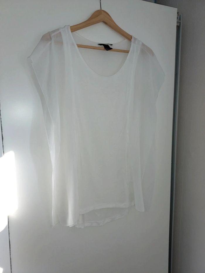 Tunique H&M (blanc), S / 36 / 8 - photo numéro 1