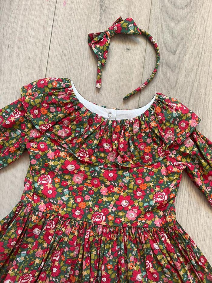 Robe liberty de Noël 6 ans - photo numéro 2