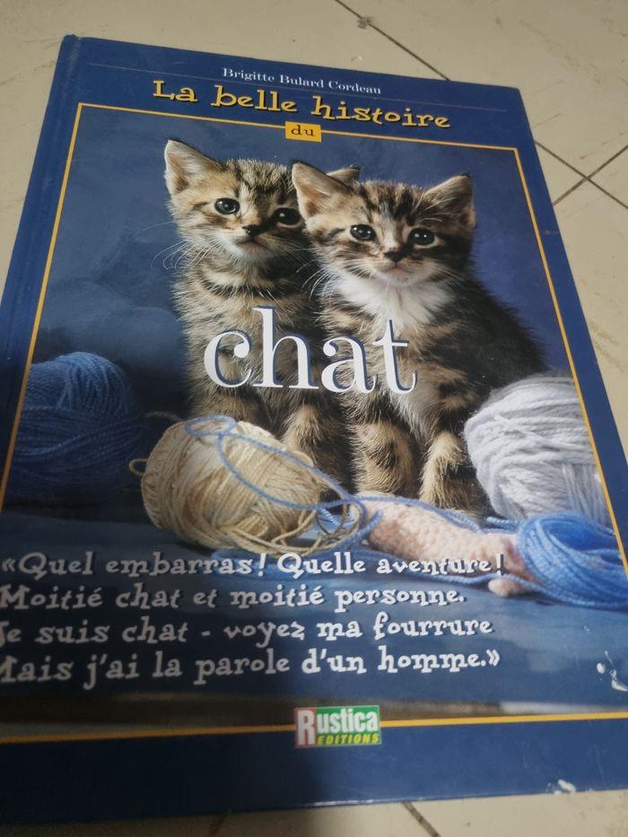 Livre la belle histoire du chat