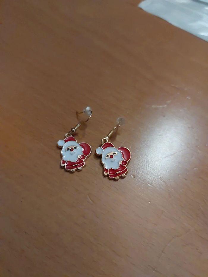 Boucle d'oreille Noël