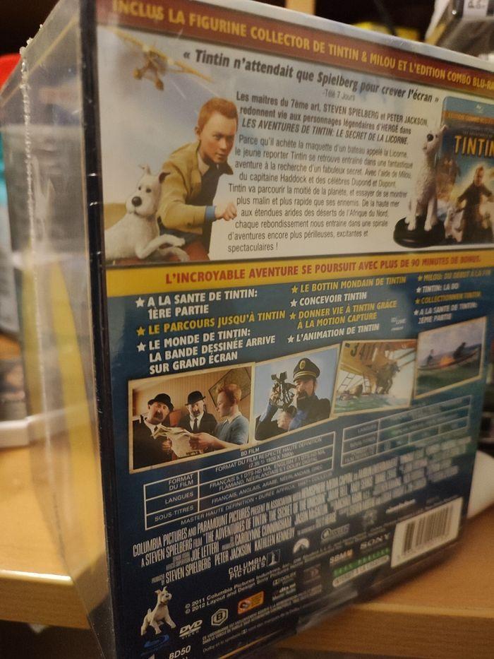 Coffret collector tintin  Blu Ray+ DVD - photo numéro 2