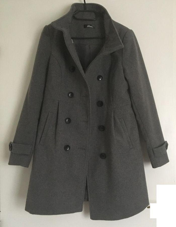 manteau gris