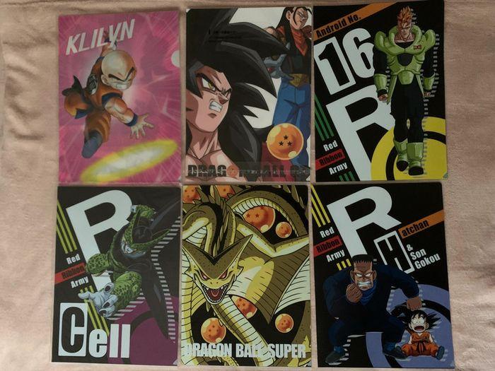 Lot 6 Clearfiles Dragon ball